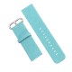 195x22mm Leather Wrist Bracelet Softness Comfortable Watch Band Strap for Fitbit Smart Watch