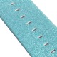 195x22mm Leather Wrist Bracelet Softness Comfortable Watch Band Strap for Fitbit Smart Watch