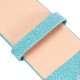 195x22mm Leather Wrist Bracelet Softness Comfortable Watch Band Strap for Fitbit Smart Watch