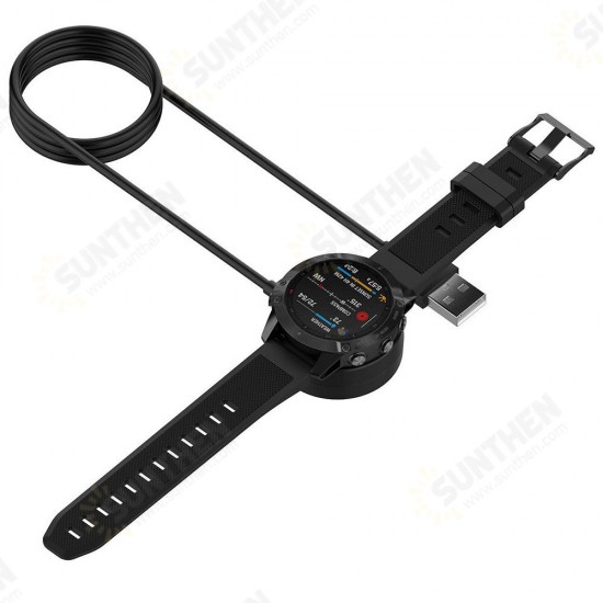 1m Watch Charging Docking Station Charging Cable for Garmin Fenix 7/Fenix 6/Fenix5/Swim 2