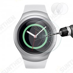 2 Packs 2.5D Tempered Glass Screen Protector For Samsung Galaxy Gear S2 Classic/3G 2 Packs 2.5D Tempered Glass Screen Protector For Samsung Galaxy Gear S2 Classic/3G