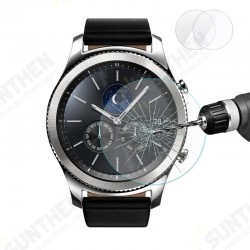 2 Packs 2.5D Tempered Glass Screen Protector For Samsung Galaxy Gear S3 Frontier/Classic 2 Packs 2.5D Tempered Glass Screen Protector For Samsung Galaxy Gear S3 Frontier/Classic