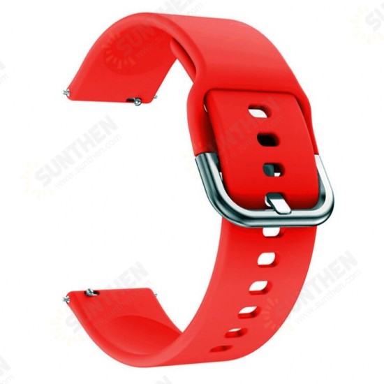 20mm Comfortable Soft Silicone Watch Band Watch Strap Replacement for Watch