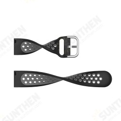 20mm Dual Color Stoma Soft Silicone Watch Strap Watch Band for HuHonor Watch ES/ BW-HL1/HL2/ LS02 20mm Dual Color Stoma Soft Silicone Watch Strap Watch Band for HuHonor Watch ES/ BW-HL1/HL2/ LS02