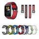 20mm Dual Color Stoma Soft Silicone Watch Strap Watch Band for HuHonor Watch ES/ BW-HL1/HL2/ LS02