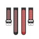 20mm Dual Color Stoma Soft Silicone Watch Strap Watch Band for HuHonor Watch ES/ BW-HL1/HL2/ LS02