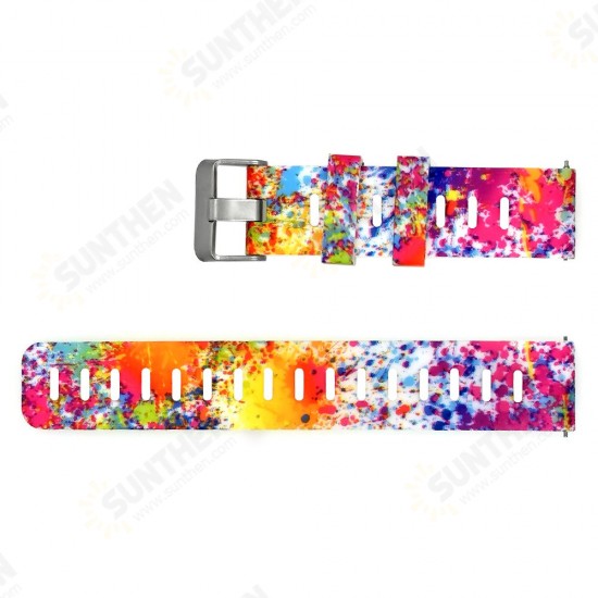 20mm Personalized Painted Silicone Watch Strap Watch Band for LS02 BW-HL2 HL1