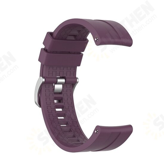 20mm Pure Color Watch Strap Watch Band for HuHonor Watch ES/ LS02/ BW-HL1/ HL2/ HL1T