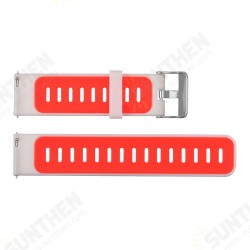 22mm Dual Color Silicone Sport Watch Strap Watch Band for Xiaomi Watch Color Non-original 22mm Dual Color Silicone Sport Watch Strap Watch Band for Xiaomi Watch Color Non-original