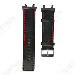 22mm Genuine Leather Replacement Strap Smart Watch Band for Amazfit T-Rex 2