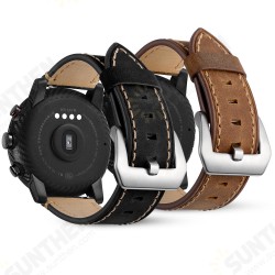 22mm Genuine Leather Watch Strap Watch Band for Huami Amazfit 2 22mm Genuine Leather Watch Strap Watch Band for Huami Amazfit 2