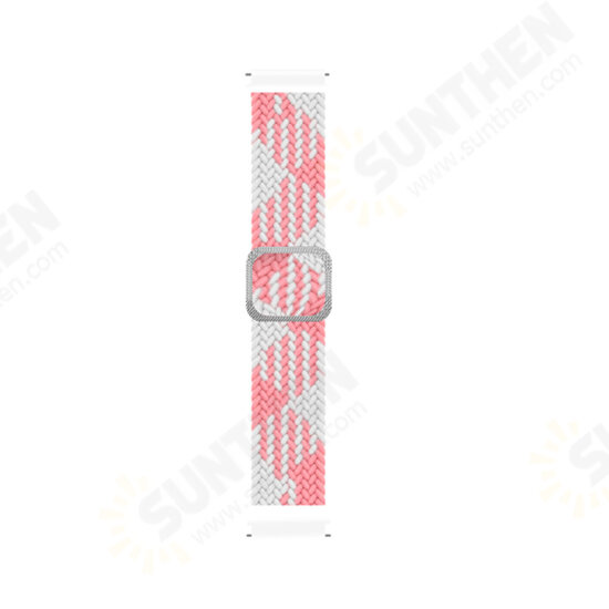22mm Multicolor Stretch Woven Smart Watch Band Replacement Strap for Xiaomi Watch S1/S1 Active/color 2