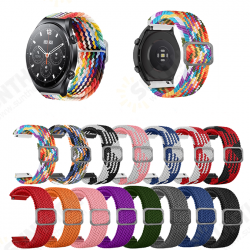 22mm Multicolor Stretch Woven Smart Watch Band Replacement Strap for Xiaomi Watch S1/S1 Active/color 2 22mm Multicolor Stretch Woven Smart Watch Band Replacement Strap for Xiaomi Watch S1/S1 Active/color 2