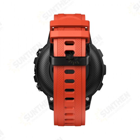 22mm Original Watch Band Watch Strap Replacement for THOR 6 BW-HL3 Solar LS05