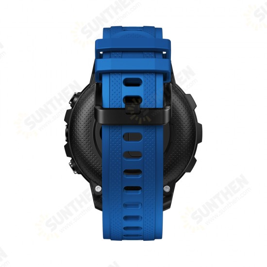 22mm Original Watch Band Watch Strap Replacement for THOR 6 BW-HL3 Solar LS05