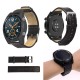 22mm Red Thread Single Leather Strap Watch Band for HuWatch GT Active Elegant 22mm Red Thread Single Leather Strap Watch Band for HuWatch GT Active Elegant