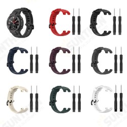 22mm Soft Silicone Watch Band Watch Strap Replacement for Amazfit T-Rex / Ares