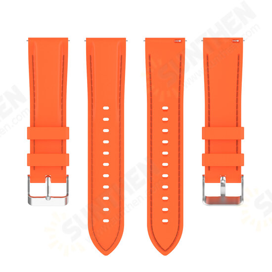 22mm Soft Silicone Watch Strap Band Replacement Sport Bracelet Watchband For Ticwatch Pro3/LTE Solar LS05 BW-HL3 AT1 22mm Soft Silicone Watch Strap Band Replacement Sport Bracelet Watchband For Ticwatch Pro3/LTE Solar LS05 BW-HL3 AT1