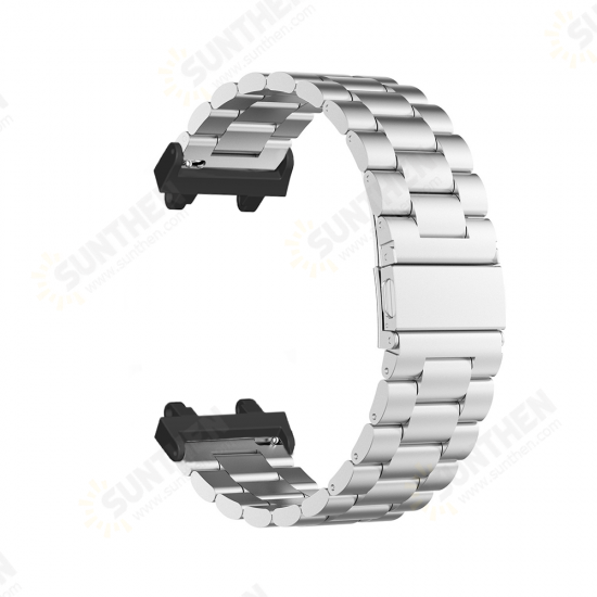 22mm Stainless Steel Smart Watch Band Replacement Strap for Amazfit T-Rex 2 22mm Stainless Steel Smart Watch Band Replacement Strap for Amazfit T-Rex 2