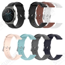 22mm Universal Watch Band Round Tail Leather Watch Strap for HuWatch GT2 Pro/ GTS/ BW-HL3/ LS05 22mm Universal Watch Band Round Tail Leather Watch Strap for HuWatch GT2 Pro/ GTS/ BW-HL3/ LS05