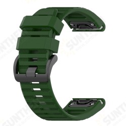 26/22/20mm Silicone Watch Band Strap Replacement for Garmin Fenix 7X/Fenix 7/Fenix 7s