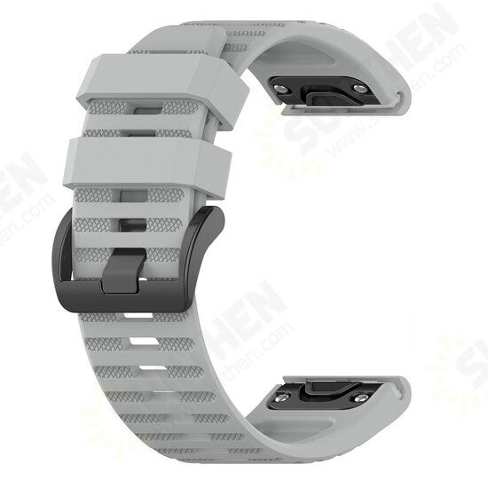26/22/20mm Silicone Watch Band Strap Replacement for Garmin Fenix 7X/Fenix 7/Fenix 7s 26/22/20mm Silicone Watch Band Strap Replacement for Garmin Fenix 7X/Fenix 7/Fenix 7s