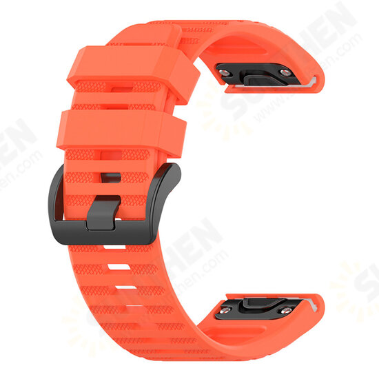 26/22/20mm Silicone Watch Band Strap Replacement for Garmin Fenix 7X/Fenix 7/Fenix 7s 26/22/20mm Silicone Watch Band Strap Replacement for Garmin Fenix 7X/Fenix 7/Fenix 7s
