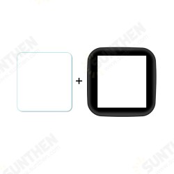 2pcs 3D Curved PC Soft Edge+PMMA Full Screen Coverage HD Watch Screen Protector for Fitbit Versa 2 2pcs 3D Curved PC Soft Edge+PMMA Full Screen Coverage HD Watch Screen Protector for Fitbit Versa 2