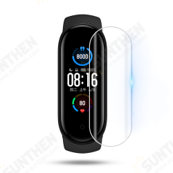 2pcs Soft TPU Watch Film Watch Screen Protector for Xiao Miband 5 Mi Band 5 Non-original 2pcs Soft TPU Watch Film Watch Screen Protector for Xiao Miband 5 Mi Band 5 Non-original
