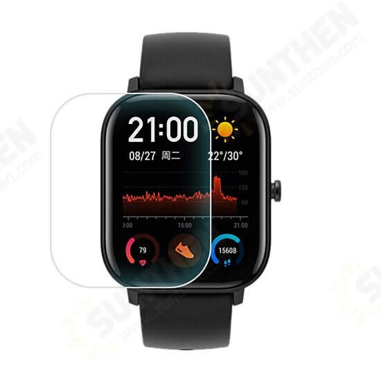 2pcs TPU Soft Watch Screen Protector for Amazfit GTS Smart Watch 2pcs TPU Soft Watch Screen Protector for Amazfit GTS Smart Watch