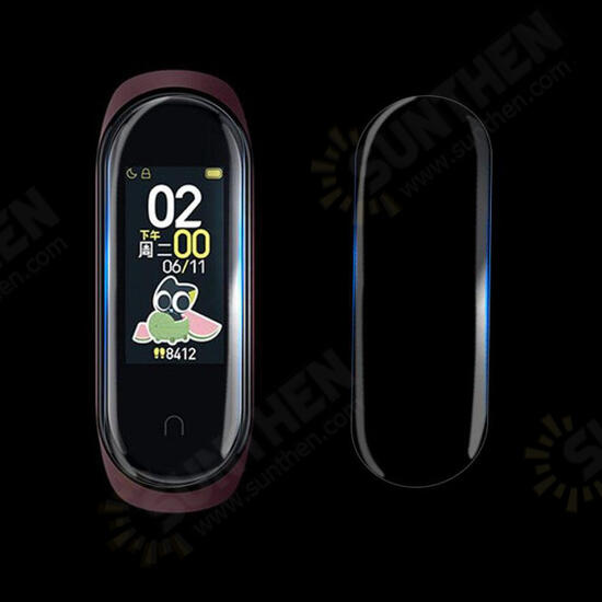 2pcs Watch Screen Protector TPU Ultra-thin Explosion-proof Film for Xiaomi Miband 4 Non-original 2pcs Watch Screen Protector TPU Ultra-thin Explosion-proof Film for Xiaomi Miband 4 Non-original