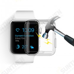 38/42mm Clear TPU Front Case Cover Screen Protector for Apple Watch Series 2/3 38/42mm Clear TPU Front Case Cover Screen Protector for Apple Watch Series 2/3