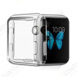 38/42mm Clear TPU Front Case Cover Screen Protector for Apple Watch Series 2/3 38/42mm Clear TPU Front Case Cover Screen Protector for Apple Watch Series 2/3