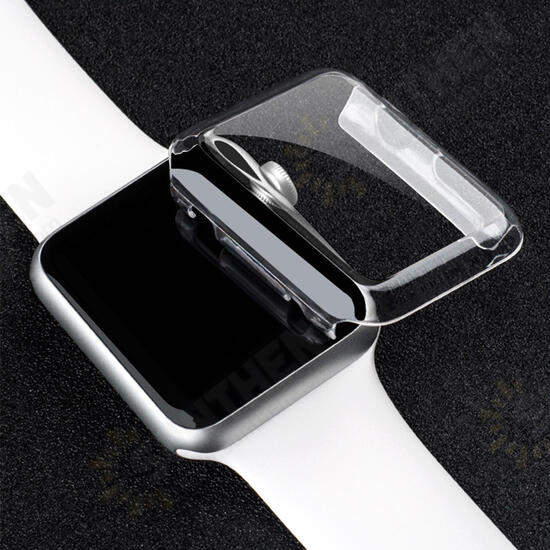 38/42mm Thin Clear Front Case Cover Screen Protector for iWatch Series 3