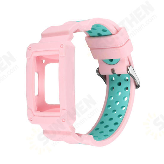 Anti Impact Resilient Armor Protection Strap Watch Band for Fitbit Charge 3 Anti Impact Resilient Armor Protection Strap Watch Band for Fitbit Charge 3