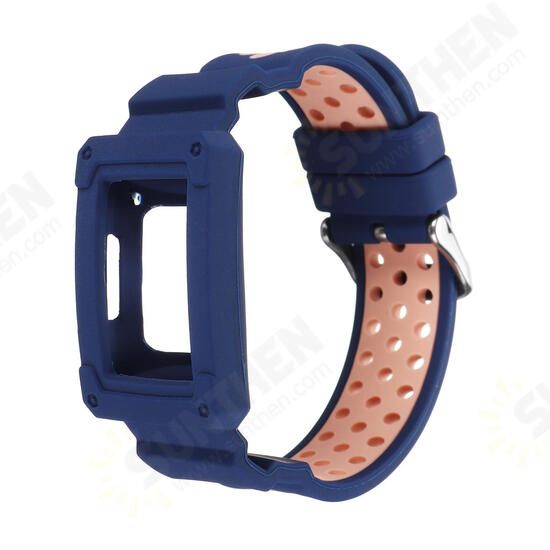 Anti Impact Resilient Armor Protection Strap Watch Band for Fitbit Charge 3 Anti Impact Resilient Armor Protection Strap Watch Band for Fitbit Charge 3