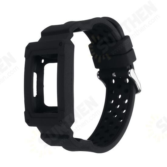 Anti Impact Resilient Armor Protection Strap Watch Band for Fitbit Charge 3 Anti Impact Resilient Armor Protection Strap Watch Band for Fitbit Charge 3