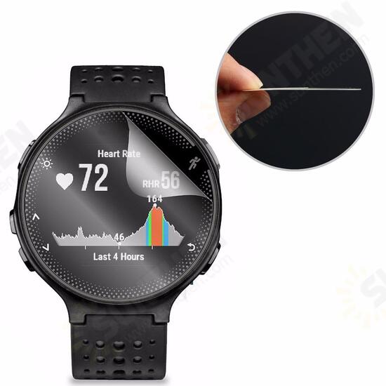 Anti-Scratch Clear Screen Protector Film Shield For Garmin Forerunner 235 Watch Anti-Scratch Clear Screen Protector Film Shield For Garmin Forerunner 235 Watch
