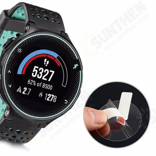 Anti-Scratch Clear Screen Protector Film Shield For Garmin Forerunner 235 Watch Anti-Scratch Clear Screen Protector Film Shield For Garmin Forerunner 235 Watch
