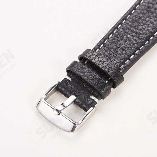 18/20/22mm Soft Universal Genuine Leather Watch Band