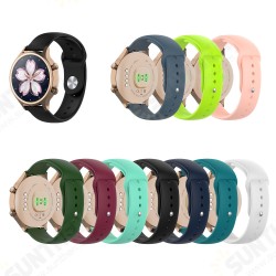 18mm SLR Buckle Silicone Replacement Strap Smart Watch Band For Ticwatch C2 Rose Gold Version 18mm SLR Buckle Silicone Replacement Strap Smart Watch Band For Ticwatch C2 Rose Gold Version