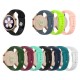 18mm SLR Buckle Silicone Replacement Strap Smart Watch Band For Ticwatch C2 Rose Gold Version
