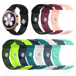 18mm SLR Buckle Silicone Replacement Strap Smart Watch Band For Ticwatch C2 Rose Gold Version 18mm SLR Buckle Silicone Replacement Strap Smart Watch Band For Ticwatch C2 Rose Gold Version