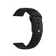 18mm SLR Buckle Silicone Replacement Strap Smart Watch Band For Ticwatch C2 Rose Gold Version