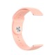 18mm SLR Buckle Silicone Replacement Strap Smart Watch Band For Ticwatch C2 Rose Gold Version