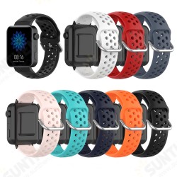 18mm Stomatal Silicone Smart Watch Band Replacement Strap For Xiaomi Smart Watch Non-original 18mm Stomatal Silicone Smart Watch Band Replacement Strap For Xiaomi Smart Watch Non-original