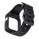 2 in 1 Sport Casual Shockproof Protective Case with TPU Watch Band Strap Replacement for Apple Watch Series 42 / 44mm