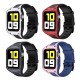 2 in 1 Sport Casual Shockproof Protective Case with TPU Watch Band Strap Replacement for Apple Watch Series 42 / 44mm