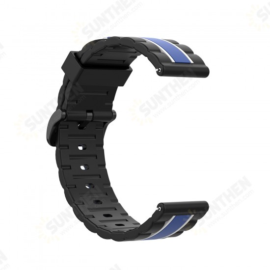 20 / 22 mm Universal Replacement Silicone Watch Band for Solar Watch Amazfit HuWatch GT Xiaomi Watch Color Non-original