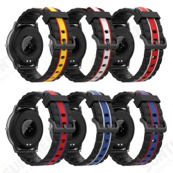 20 / 22 mm Universal Replacement Silicone Watch Band for Solar Watch Amazfit HuWatch GT Xiaomi Watch Color Non-original 20 / 22 mm Universal Replacement Silicone Watch Band for Solar Watch Amazfit HuWatch GT Xiaomi Watch Color Non-original